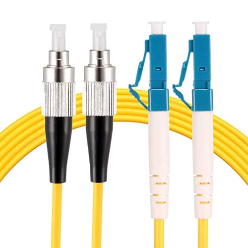 Image of sourcing map Fiber Cable,3 Meters 10Ft FC to LC Duplex 9/125 Single-mode Fiber Optic Cable Jumper Optical Patch Cord FC-LC
