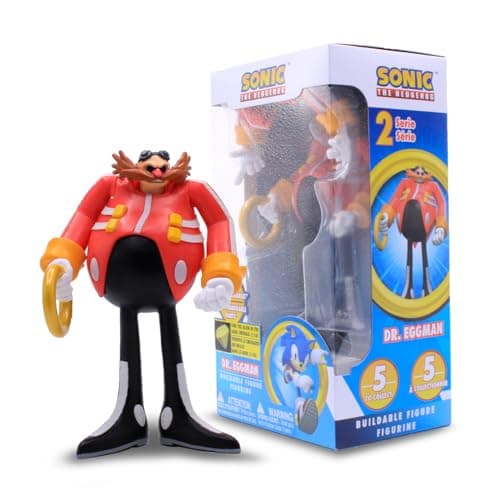 Image of Just Toys LLC Sonic The Hedgehog Action Figures (Dr. Eggman S3)