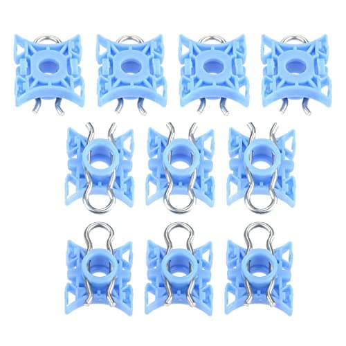 Image of Mtsooning 10pcs 3509416 Window Regulator Guide Slider Clip, Front Window Lift Pivot Replacement for BMW E32 E34 E36 & Volvo XC60 S60 S40 S80 XC90, Auto Fastener Repair Parts