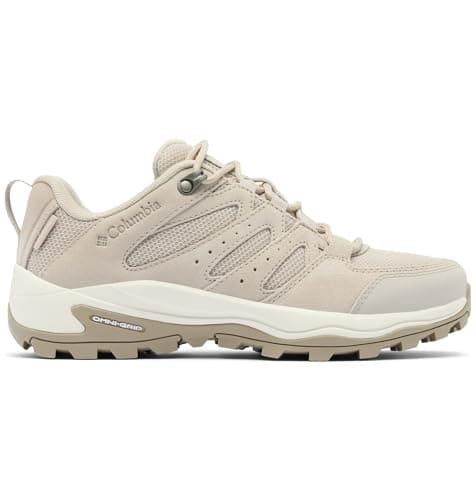 Image of Columbia Women's Redmond 4 Low WP, Low Rise Trekking and Hiking Shoes, Soft Taupe/Light Sand, 6 Regular
