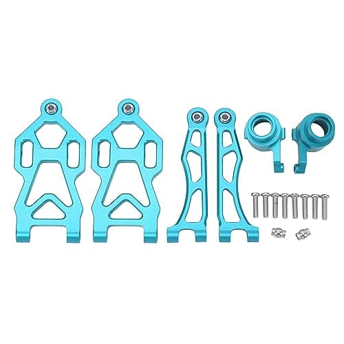 Image of Culnflun RC Car Front Upper Lower Suspension Arms High Performance Upgrade for SCY 1/16 16101PRO 16102 (Blue)