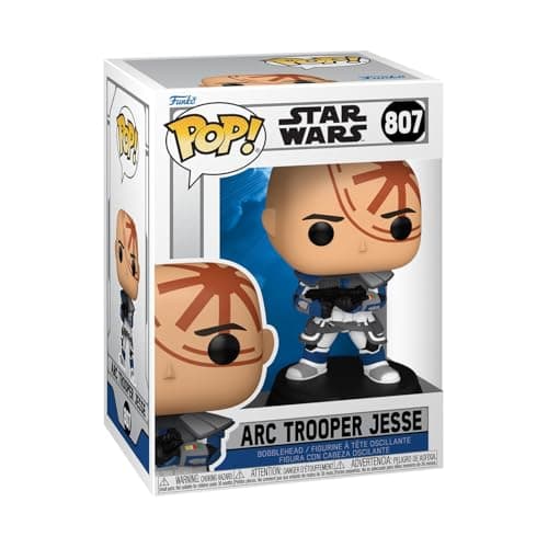 Image of Funko Pop! Star Wars: Clone Wars - Arc Trooper Jesse - 1/6 Odds for Rare Chase Variant - Collectable Vinyl Figure - Gift Idea - Official Merchandise - Toys for Kids & Adults - Sci-Fi Fans
