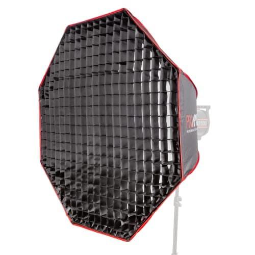 Image of PIXAPRO 90cm 3ft Elinchrom Easy Set Up Softbox Umbrella Open Octagonal Soft Box Round Diffuser Circular Grid Softbox Studio Photo Key Lighting Octobox Lightbox (90cm)