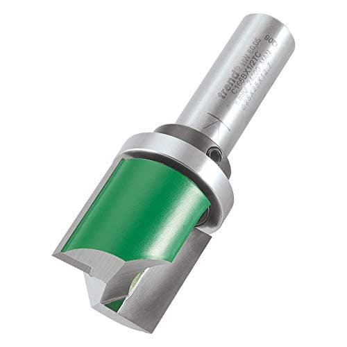 Image of Trend CraftPro Guided Profiler Router Cutter, 1/2 Inch Shank, 25mm Cut Diameter & 25mm Cut Length, Tungsten Carbide Tipped, C166BX1/2TC