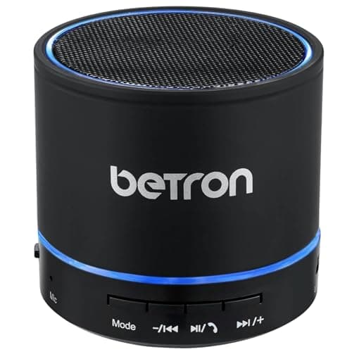Image of Betron KBS08 Bluetooth Speaker, Wireless, Portable, Mini, Black