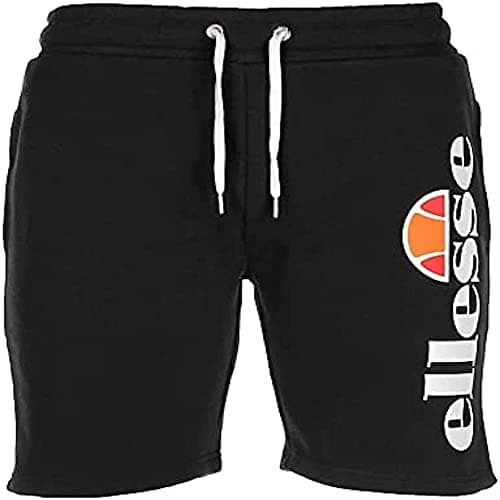Image of Ellesse Mens Bossini Fleece Shorts, Black, XS