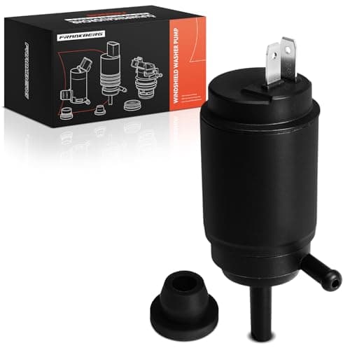 Image of Frankberg Windscreen Washer Pump Windshield Front 2-Pin Compatible with Strada 178 278 Transporter IV 70B 70C 70J 70K 7DB 7DC 7DJ 7DK Replace# 46760972