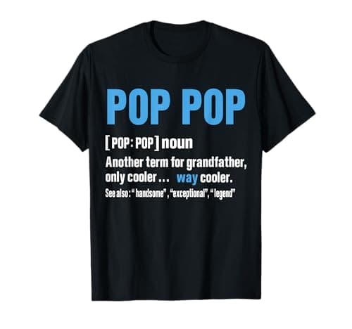 Image of Pop Pop Gifts Grandpa Fathers Day T-Shirt Pop-Pop Tee T-Shirt