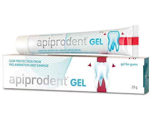 Image of Apiprodent Gel- Extra Strength Oral Treatment for Inflammation, Mouth Ulcers, Sore Gums - Dental Relief for Adults - 20gr