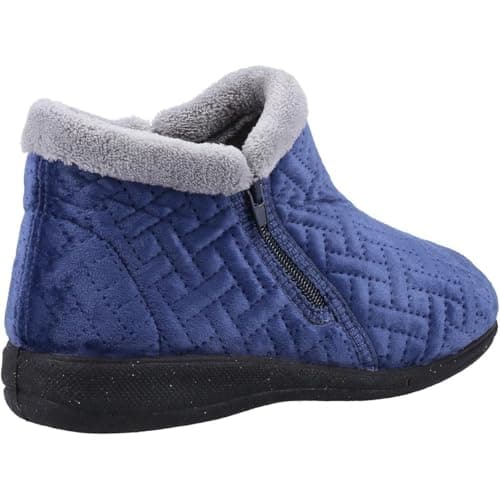 Image of Fleet & Foster Perendale Womens Slipper Boots Navy 8 UK