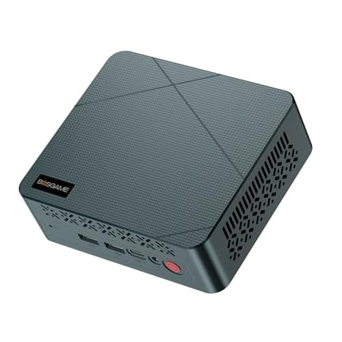 Image of BOSGAME E2 Mini PC Ryzen 5 3550H Processor(4C/8T, Up to 3.7 Ghz) 16GB RAM 512GB NVMe SSD Mini Desktop Computers, Type-C, Dual HDMI 2.0, RJ45 LAN, Wi-Fi5/BT 5.0, for Business and Office