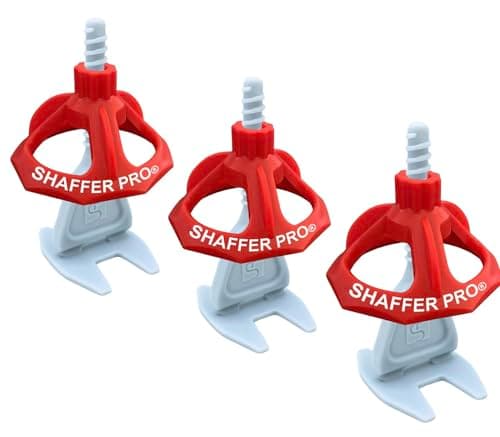 Image of Tile Levelling System spacers 4 mm 200 Clips + 100 Reusable twisters 3 – 22 mm Tile Thick SHAFFER PRO tiling Tools Tile Laying aid for Floor Tiles Wall Tiles Installation, Tiling kit