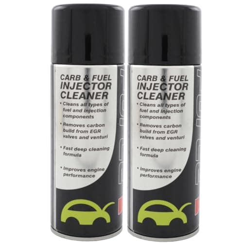 Image of (Pack of 2) 400ml Carb & Fuel Injector Cleaner - Carburettor Carbon Cleaner Spray
