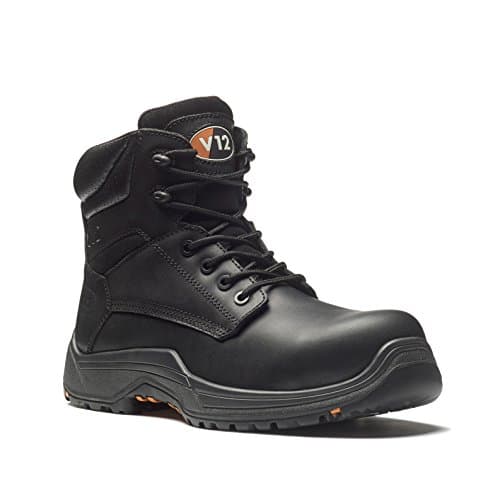 Image of V12 Footwear, VR600.01 Bison IGS Safety Derby Boot, Size 8 UK, Black
