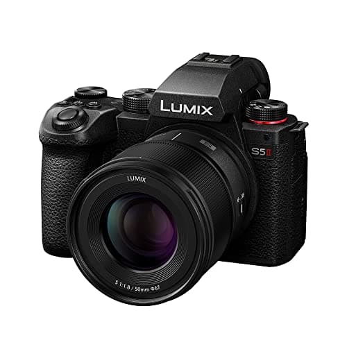 Image of Panasonic LUMIX DC-S5 II Full Frame Lensless Mirrorless Camera with 50mm F1.8 Lens, 4K 60P & 6k 30P Recording, Movable Screen, Wi-Fi, Phase Hybrid AF 779 Points, IS Active, Black