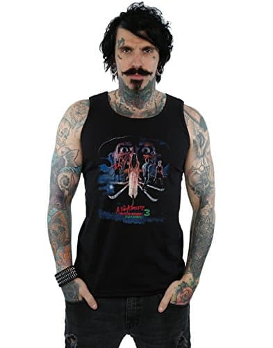 Image of Nightmare On Elm Street A Men's Dream Warriors Vest Large Black
