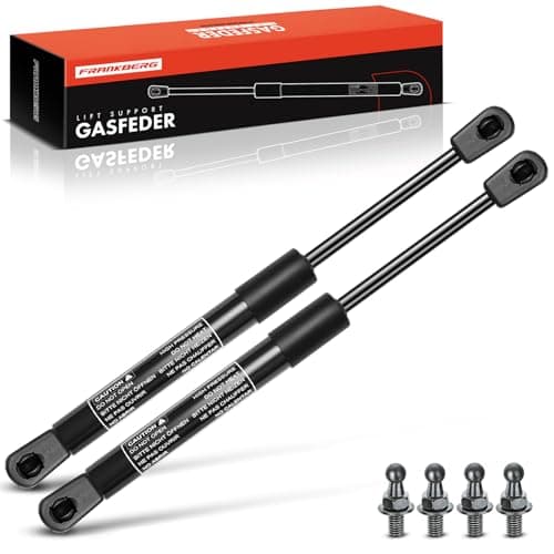 Image of Frankberg 2x Gas Strut Bonnet Left And Right Compatible With Grand Cherokee WJ/WG All Engine SUV 1999-2004 Replace# 55136764AA