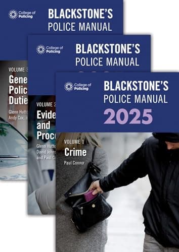 Image of Blackstone's Police Manuals 2025 Three Volume Set: Crime + Evidence and Procedure + general Police Duties