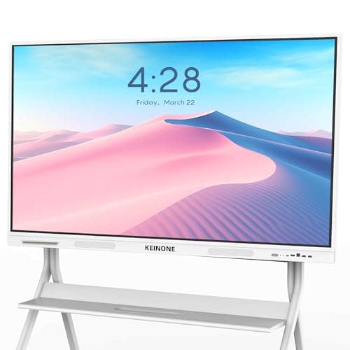 Image of KEINONE - Interactive Smart Whiteboard for Classroom, 55 Inches, 8 + 128 GB, Digital Electronic Board, Built-in Android Operating System and Open App Ecosystem, Display