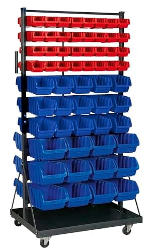 Image of Sealey Tps118 Mobile Bin Storage System 118 Bin
