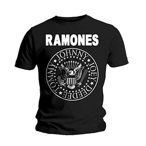 Image of Ramones Presidential Seal Official Tee T-Shirt Mens Unisex (XX-Large) Black