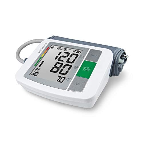 Image of Medisana BU 510 Upper Arm Blood Pressure Monitors – Automatic Blood Pressure Machine and BP Machine, Universal Monitor Arm Cuff Up to 36 cm, Irregular Heartbeat and Dual User Memory
