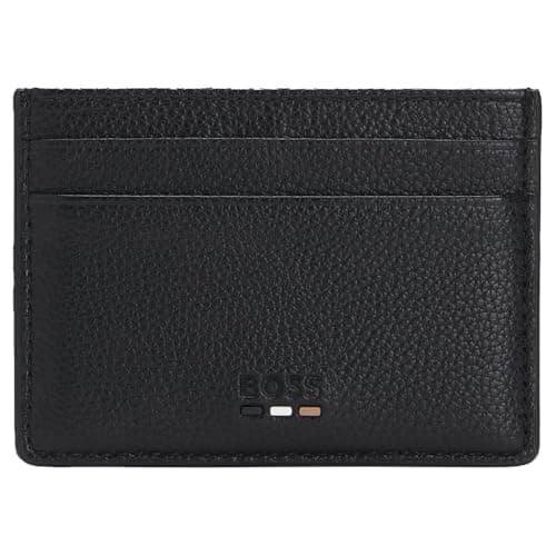 Image of BOSS Men's Ray_S Card N. Card_Holder, Black1, One Size