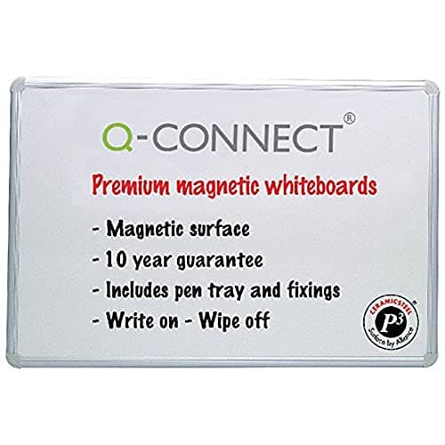 Image of Q-Connect 1200x900mm Premium Magnetic Dry Wipe Board