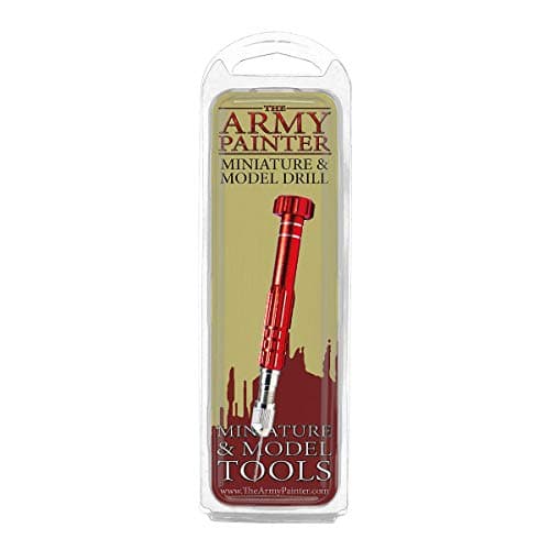 Image of The Army Painter Miniature and Model Drill, Pin Vise Mini Drill Set with 3 Small Drill Bits for Plastic, Resin and Metal Miniatures, Fantasy Tabletop Wargaming and Roleplaying