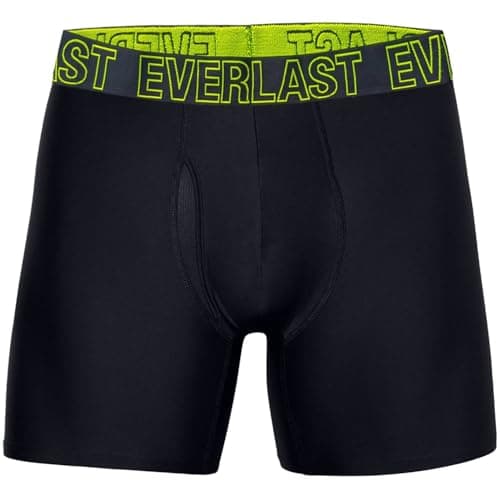 Image of Everlast Mens Flex Boxers Black/Volt M