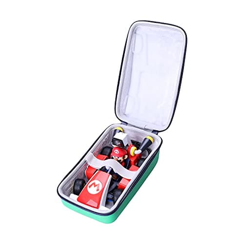 Image of L LTGEM EVA Hard Case for Mario Kart Live:Nintendo Switch Mario Set Edition - Travel - Protective Carrying Storage Bag(Green)