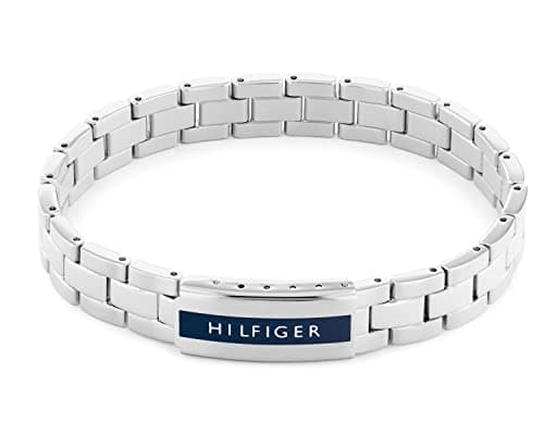 Image of Tommy Hilfiger Jewelry Men's in Stainless Steel Link Bracelet - 2790485