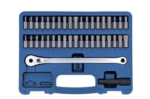 Image of Laser 8770 Low Profile Ratchet & Bit Set 40pc