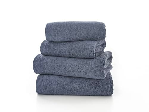 Image of Deyongs The Lyndon Company Egyptian Spa Towel - Luxury 700gsm, 100% Combed Cotton, Super Soft, Highly Absorbent, Quick Dry, Premium Quality, Hotel & Spa Grade - Midnight Blue/Bath Towel