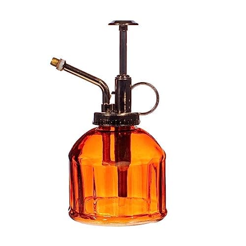 Image of Sass & Belle Amber Botanical Style Plant Mister - For Indoor Watering Decorative Home Decor Accessory Stylish Mister Spray Bottle for House Gifts Modern Living Spaces