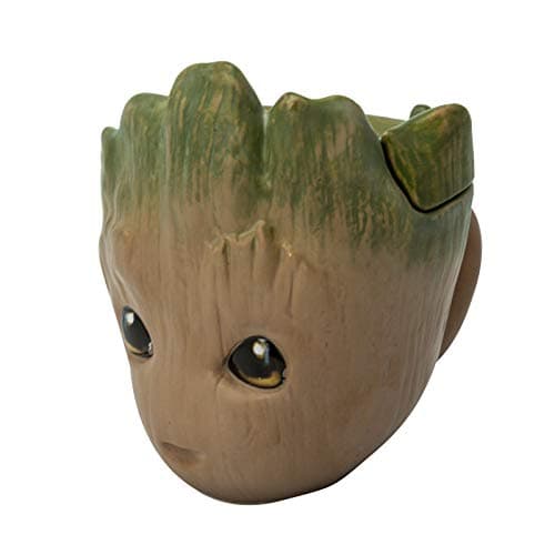 Image of ABYSTYLE Marvel Guardians of The Galaxy Groot 3D Shaped Ceramic Novelty Coffee & Tea Mug