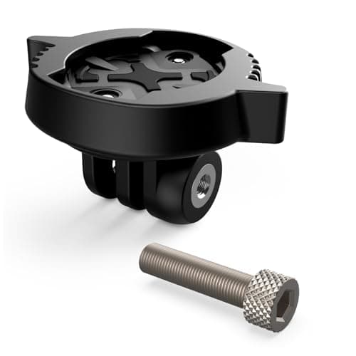 Image of TUSITA Quarter-turn to Friction Flange Mount Adapter Compatible with Garmin Edge Bike GPS, Varia UT800 Smart Headlight - Mounting Bracket Designed for GoPro