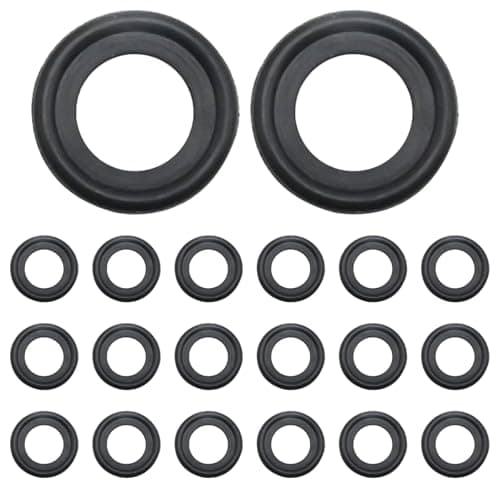 Image of JUUDDENPARTS 20Pcs 1005593 Oil Drain Plug Gaskets, Oil Drainer, Sump Plug Washer, Replacement for Ford C-MAX 2007-2010, for Cougar 1998-2001, for Explorer 1995-2001, for Focus 1998-2011