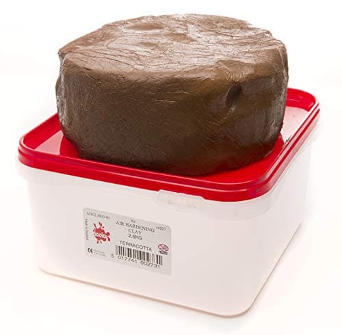 Image of Scola AIR HARDENING CLAY 2.5KG BUCKET TERRACOTTA