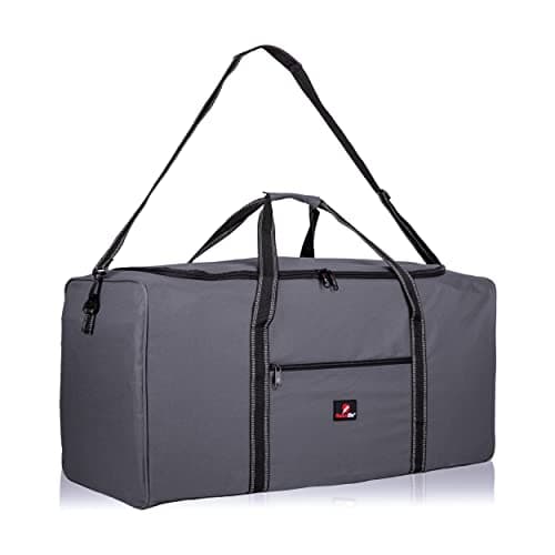 Image of Roamlite Extra Large XXL Holdall - Very Big X-L Duffle Bags for Travel, Storage or Laundry - Polyester 86cm 34 Inch x36cm x 36cm 110 litres - Grey RL34GY