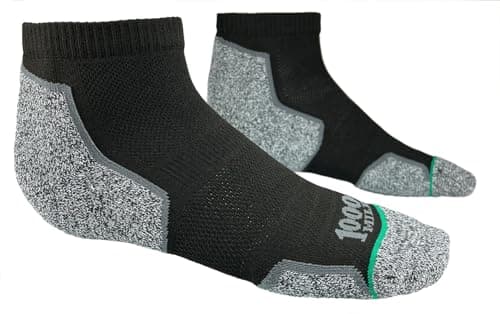 Image of 1000MILESW Run Anklet Repreve Single Layer Twin Pack Black Med