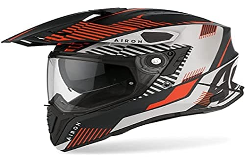 Image of Airoh Motorcycle Helmet Commander Boost Orange Matt S