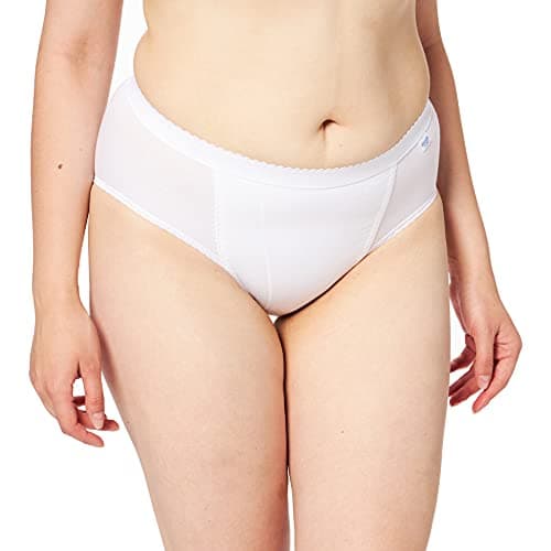 Image of Sloggi Control Tai 2 Pack Women's Briefs White Size 18