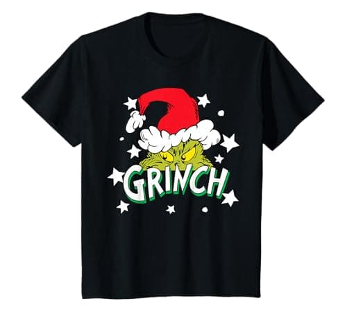 Image of The Grinch Xmas Naughty Cheeky Fun Classic Merry Christmas T-Shirt