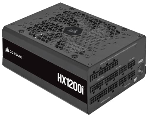 Image of CORSAIR HX1200i Fully Modular Ultra-Low Noise ATX Power Supply - ATX 3.0 & PCIe 5.0 Compliant - Fluid Dynamic Bearing Fan - CORSAIR iCUE Software Compatible - 80 PLUS Platinum Efficiency - Black