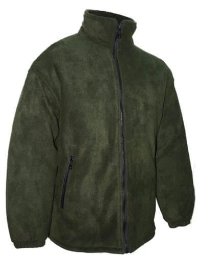 Image of High Mount Mens/Ladies Quilted Padded Fleece Jacket - Colour: Black, Size: L