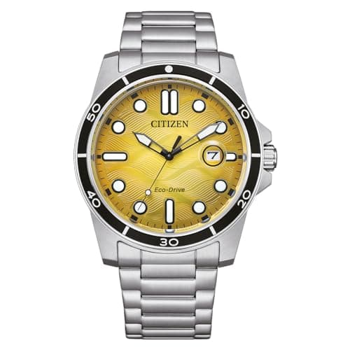 Image of Citizen Herren Analog Eco-Drive Armbanuhr Sporty Marine