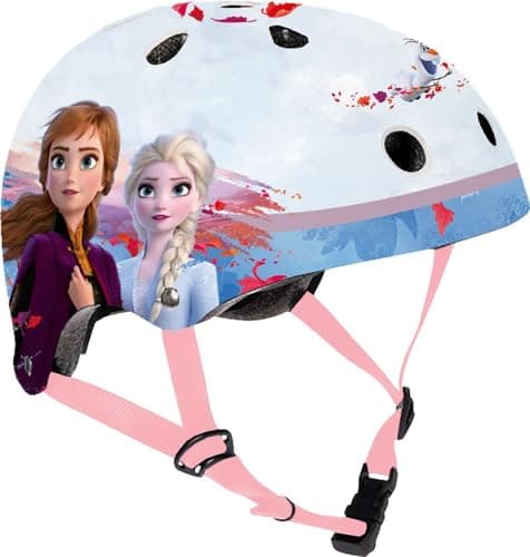 Image of Disney Frozen II Bicycle Helmet Nut Child – The Secret of Arendelle Frozen 2 Children's Protective Helmet Adjustable Size 53 – 55 cm