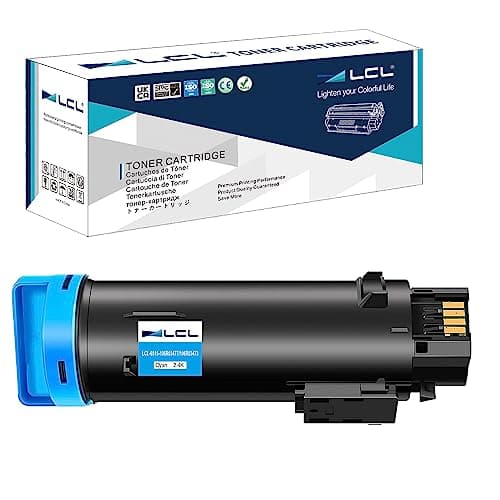 Image of LCL 6510 6515 Toner Cartridge Replacement for Xerox 6515 6510 6515DNI 6515DNW 6515N 6515NW Replacement for Xerox 106R03477 106R03473 2400PAGES (1 Cyan)