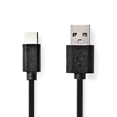 Image of Nedis USB-C™ 2.0 Cable, Connect Mobile Devices to PC or MacBook, Sync Charge and AV Support, User-Friendly Connector, 1.0m
